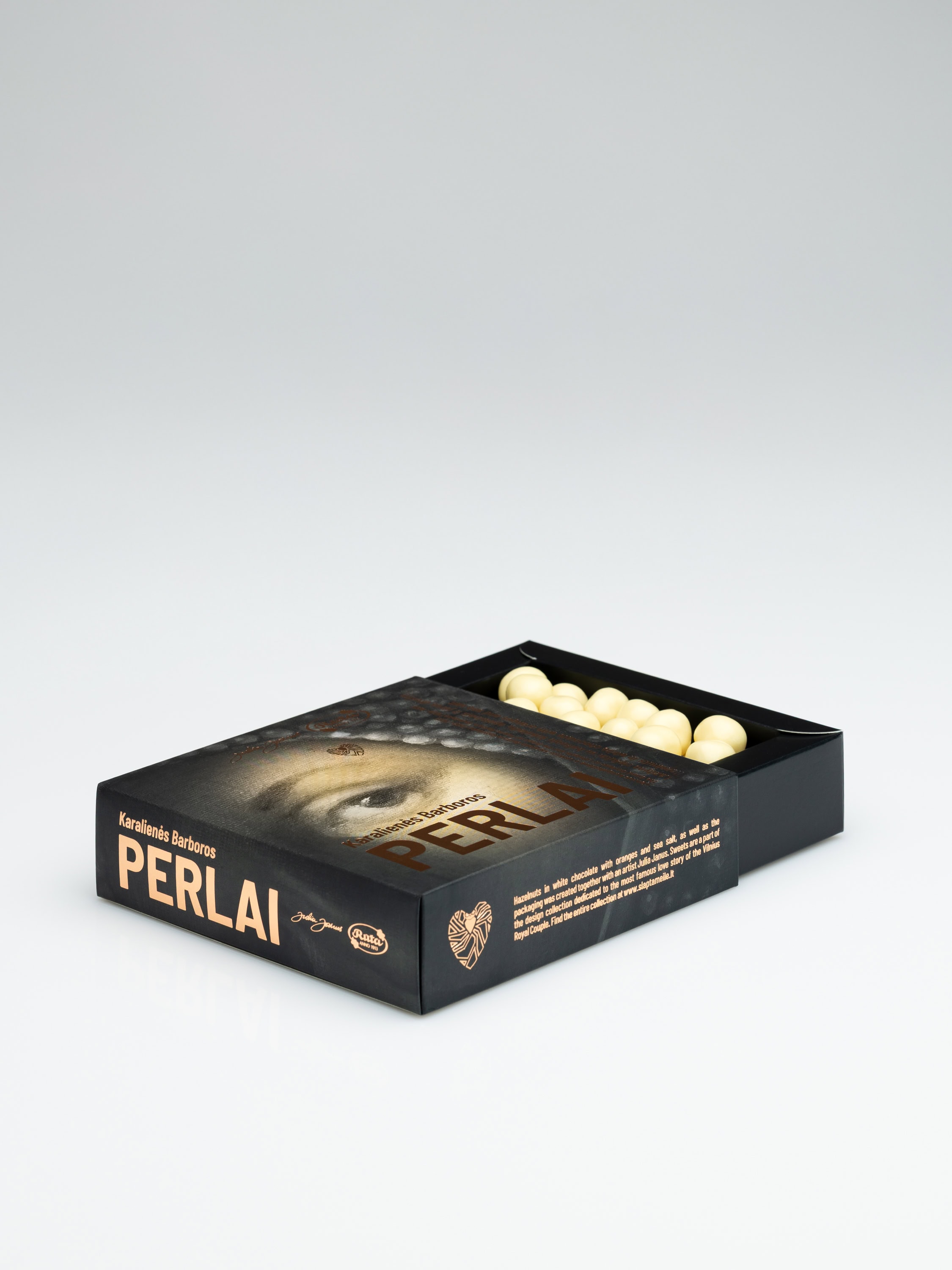 Barboros perlai, Produkto, Rūta, Saldainiai, 05