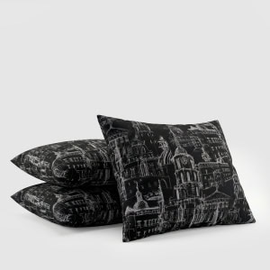 Pagalvės užvalkalas, SM, Black, 01