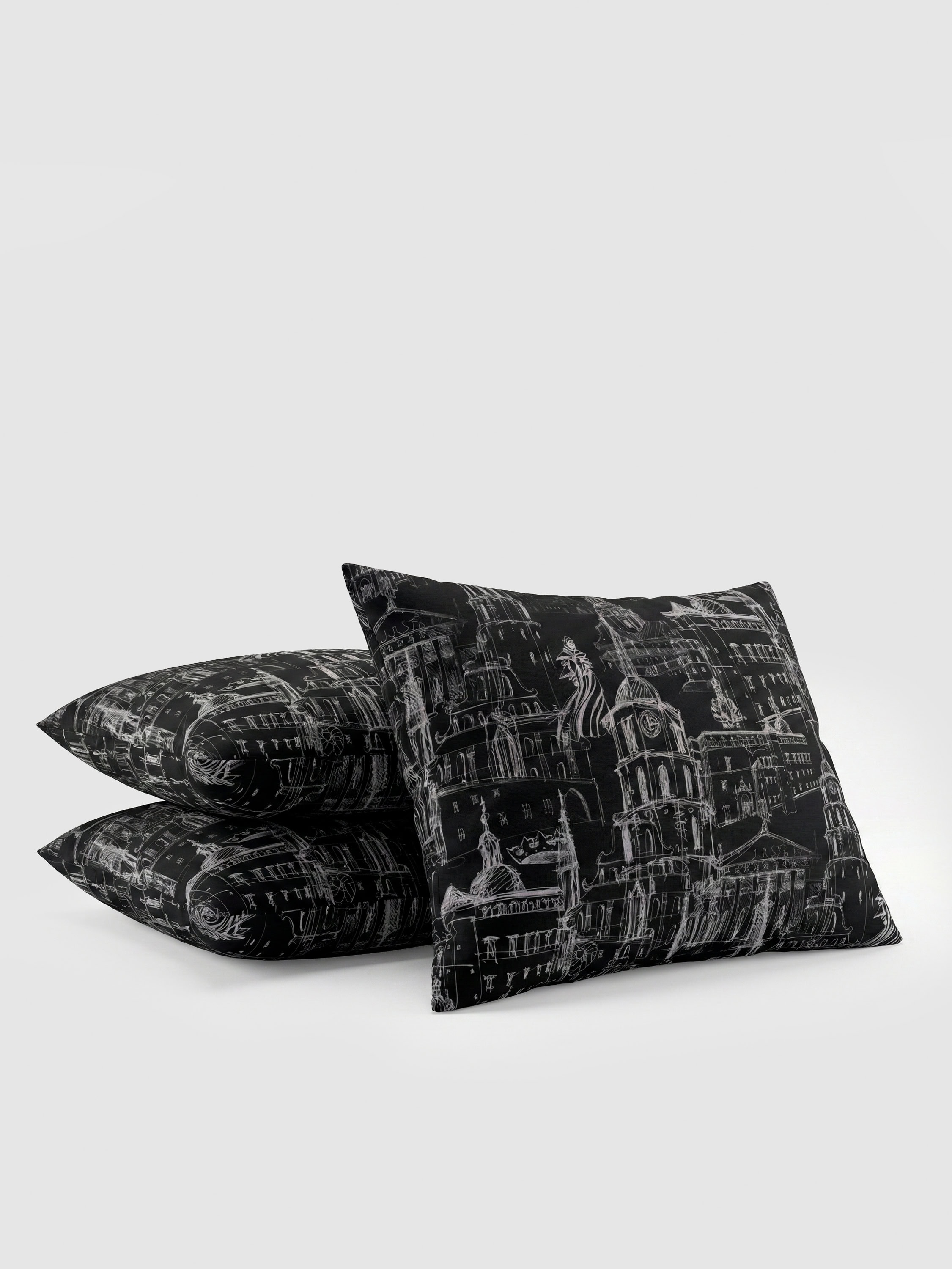 Pagalvės užvalkalas, SM, Black, 01