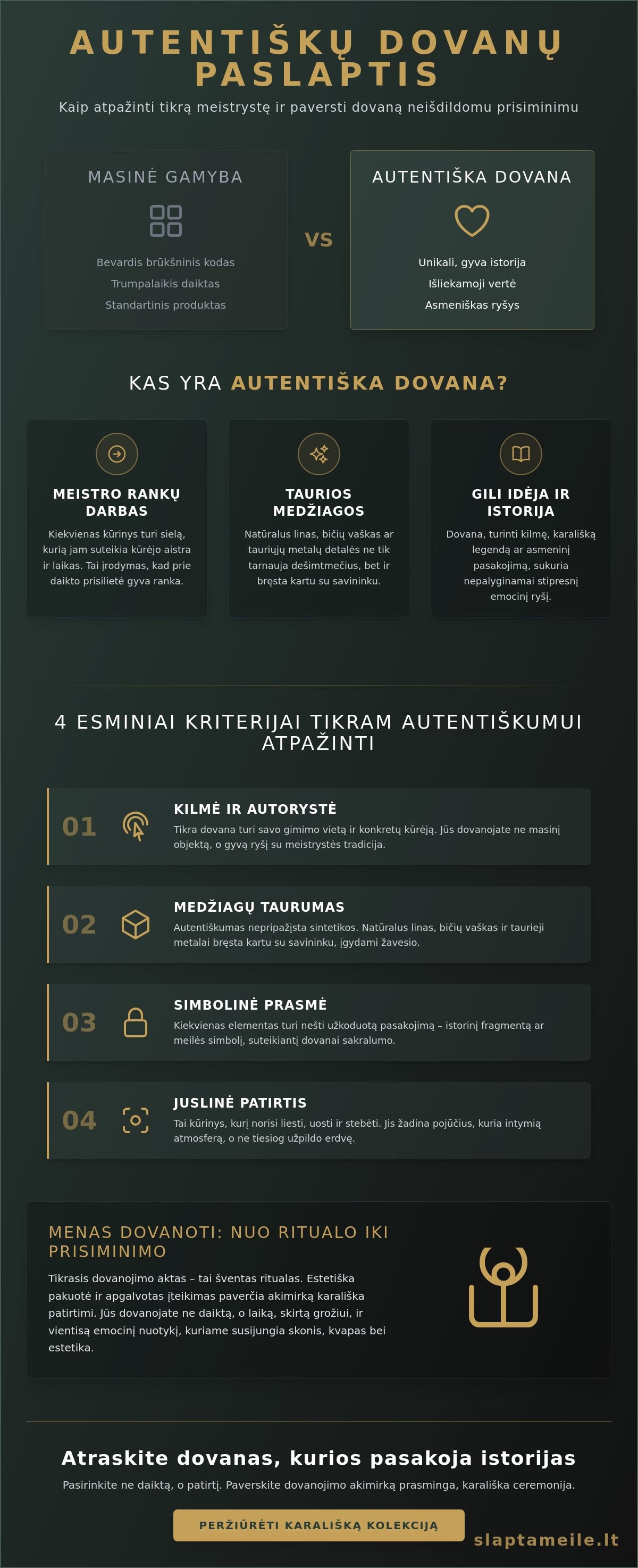 Autentiškos dovanos: Kaip pasirinkti daiktą, turintį sielą ir istoriją