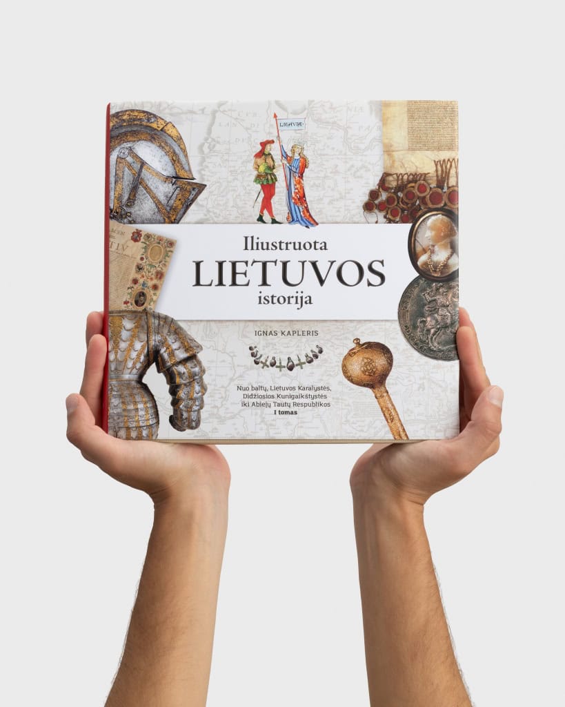 Knyga Iliustruota Lietuvos istorija I tomas