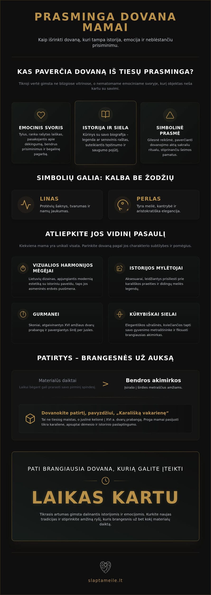 Prasminga dovana mamai: Kaip padovanoti ne tik daiktą, bet ir gyvą istoriją?