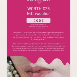 Slapta Meilė gift voucher “Barbara’s Lips” – €25